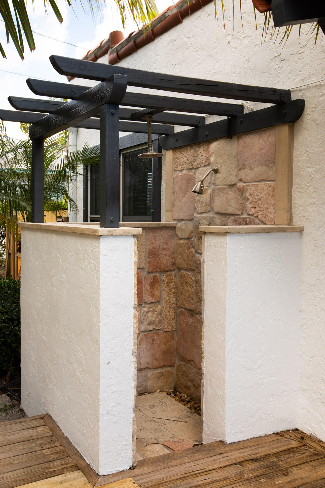 522 Hampton Road West Palm Beach, FL 33405 - Photo 44 of 44 Tiled Outdoor Shower 2