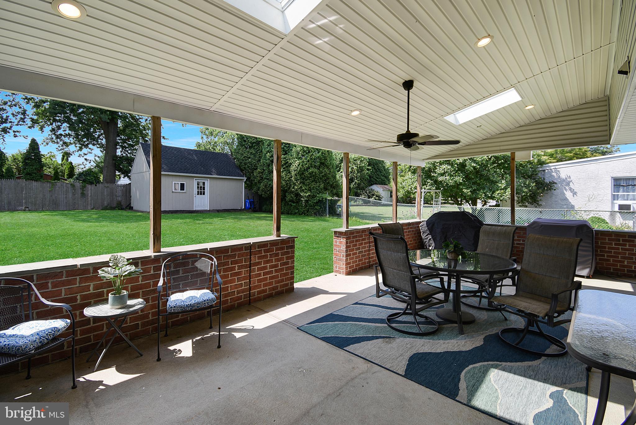 22 Sandown Road Norristown, PA 19403 - Photo 32 of 42 Rear covered patio