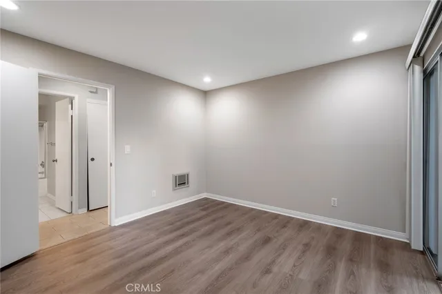 a view of empty room