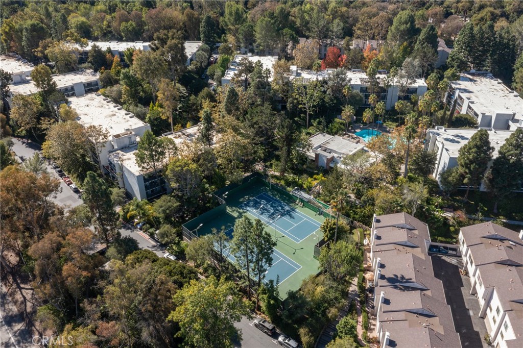 3604 West Estates Lane, Unit 117 Rolling Hills Estates, CA 90274 - Photo 33 of 36 an aerial view of residential houses with outdoor space