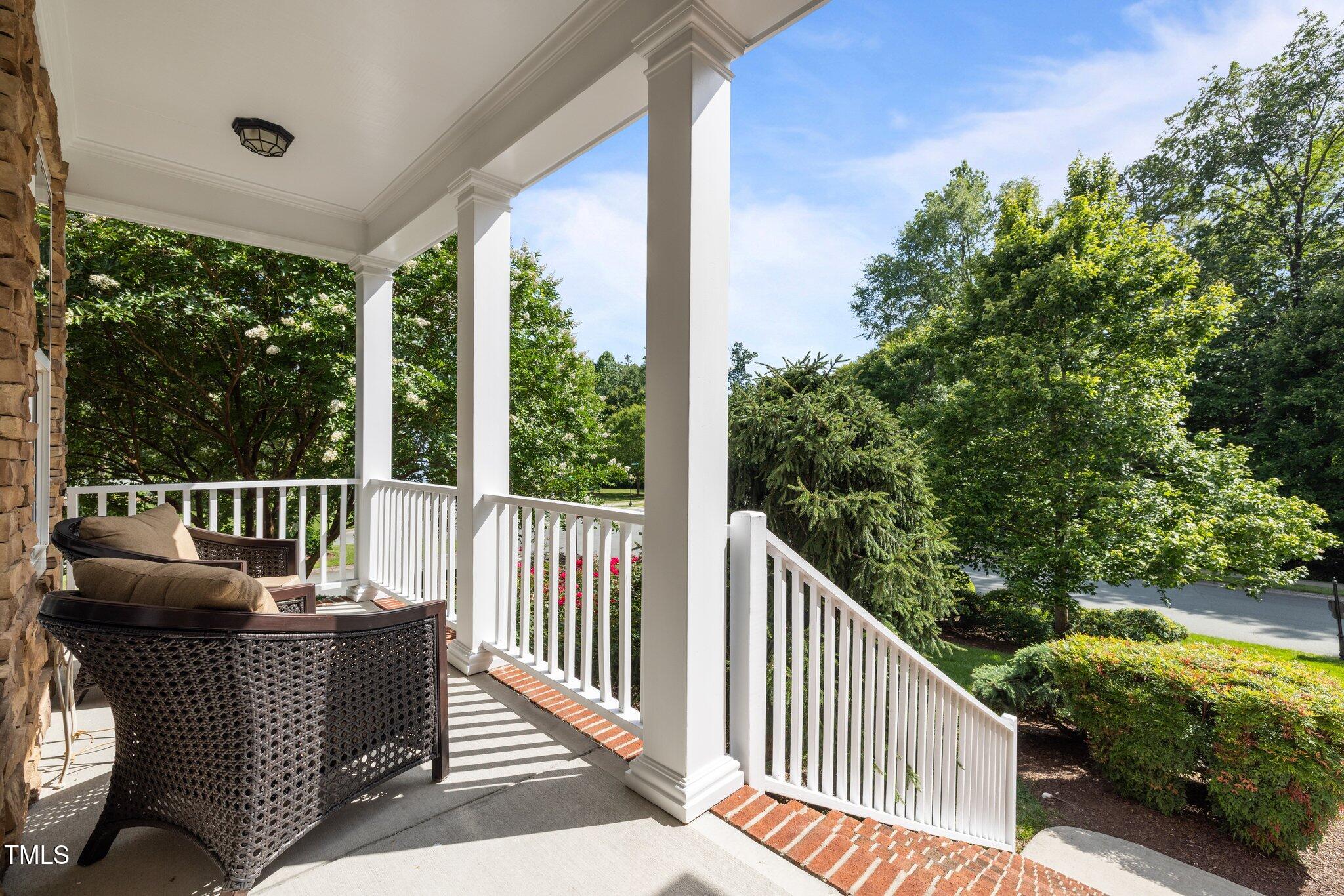 705 Harkness Circle Durham, NC 27705 - Photo 3 of 58 a view of balcony with furniture