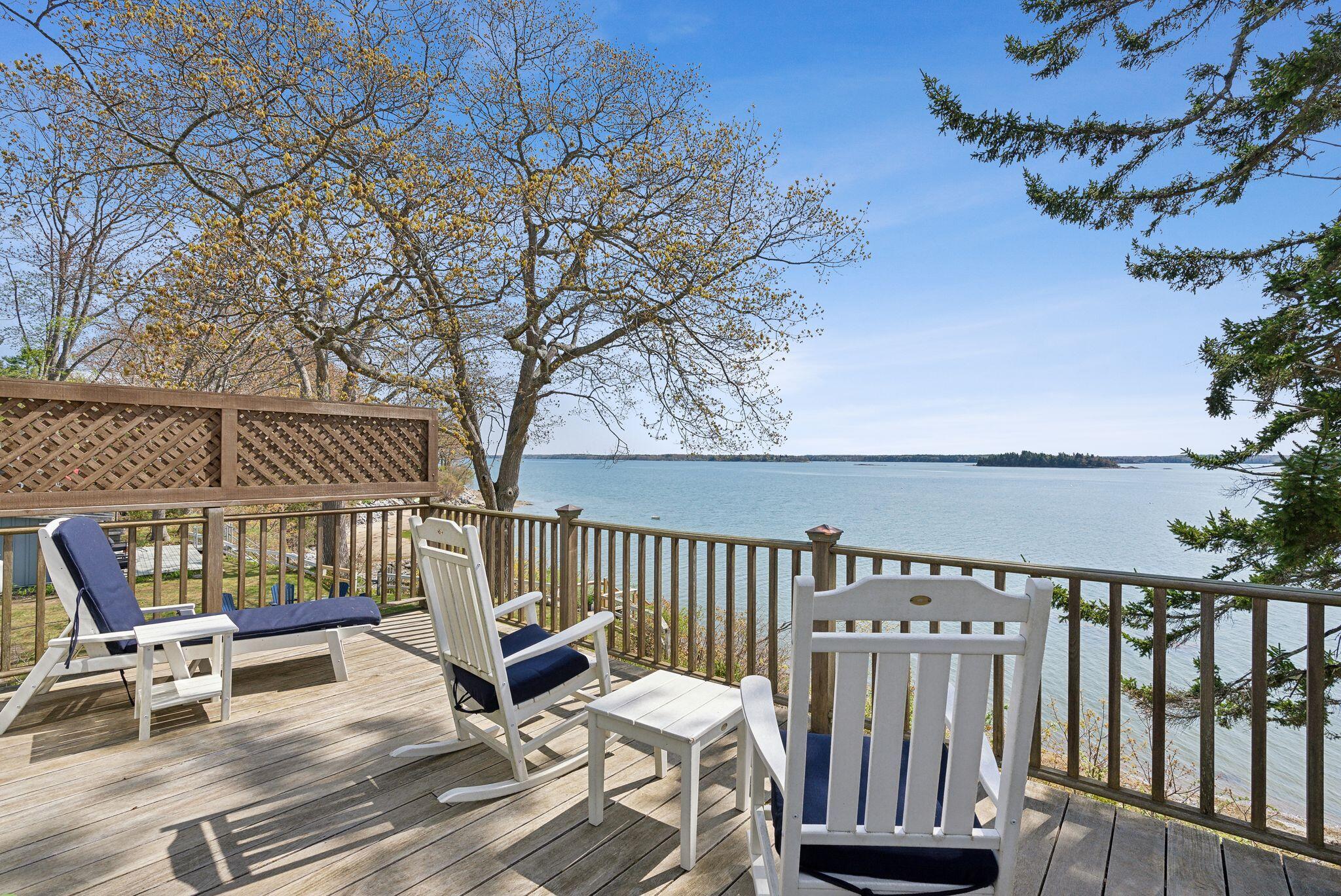 44 Maquoit Drive Freeport, ME 04032 - Photo 34 of 58 2nd floor deck