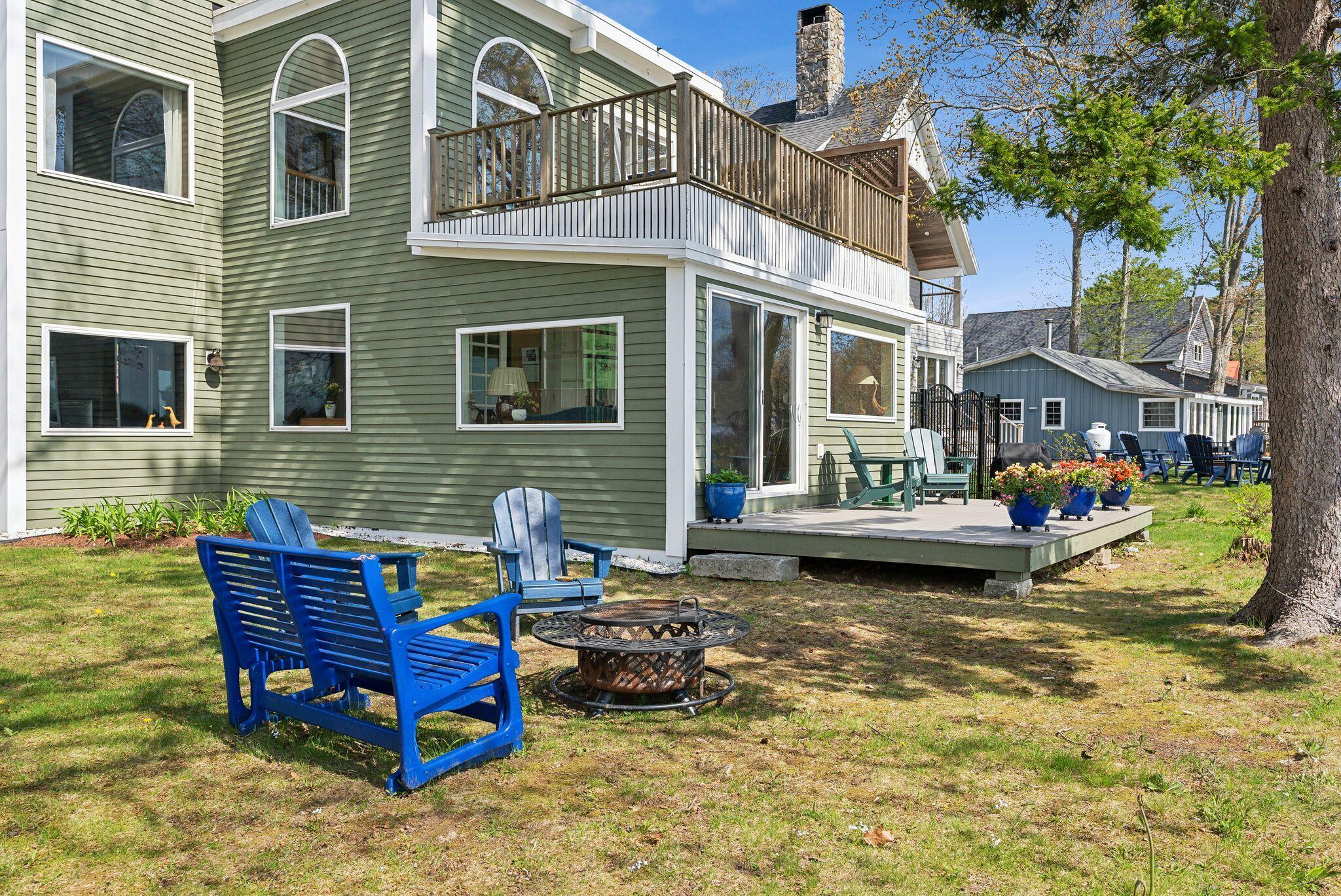 44 Maquoit Drive Freeport, ME 04032 - Photo 48 of 58 Fire pit area