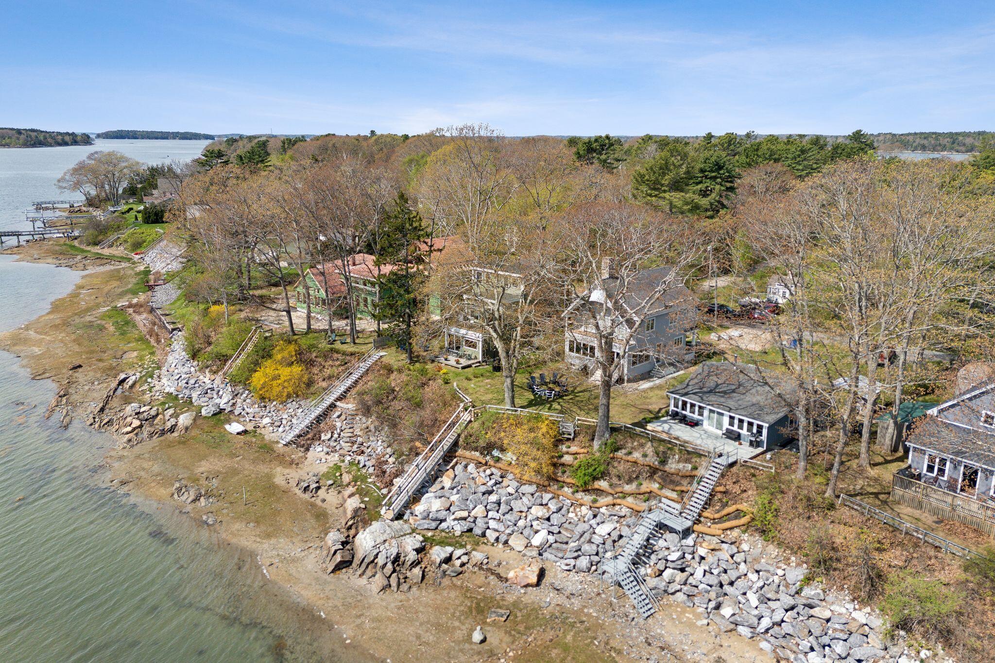44 Maquoit Drive Freeport, ME 04032 - Photo 57 of 58 Aerial view