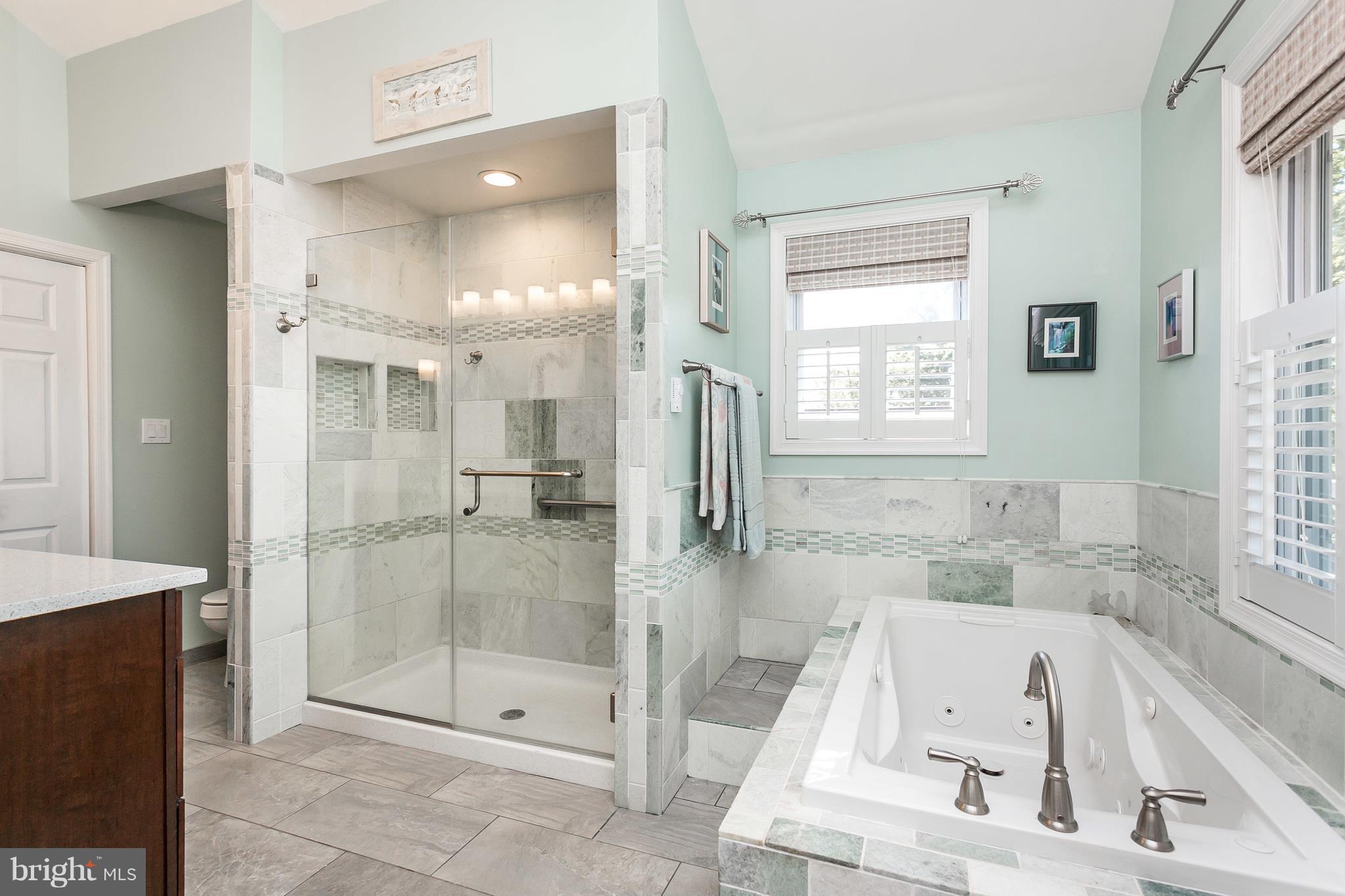 328 Miles Road Baltimore, MD 21221 - Photo 14 of 30 Master Bath With Shower & Whirl Pool Tub