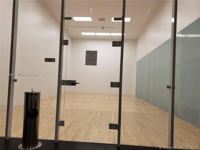 a view of a city from a balcony