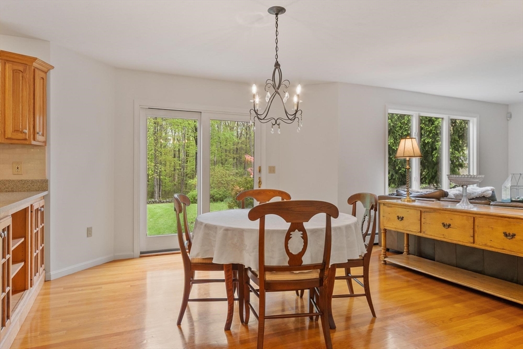 94 Turner Road Townsend, MA 01469 - Photo 11 of 42 a view of a dining room with furniture window and outside view