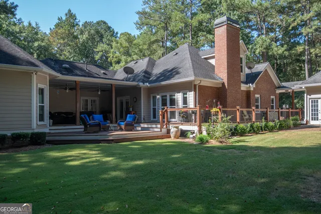 a room with gym equipment
