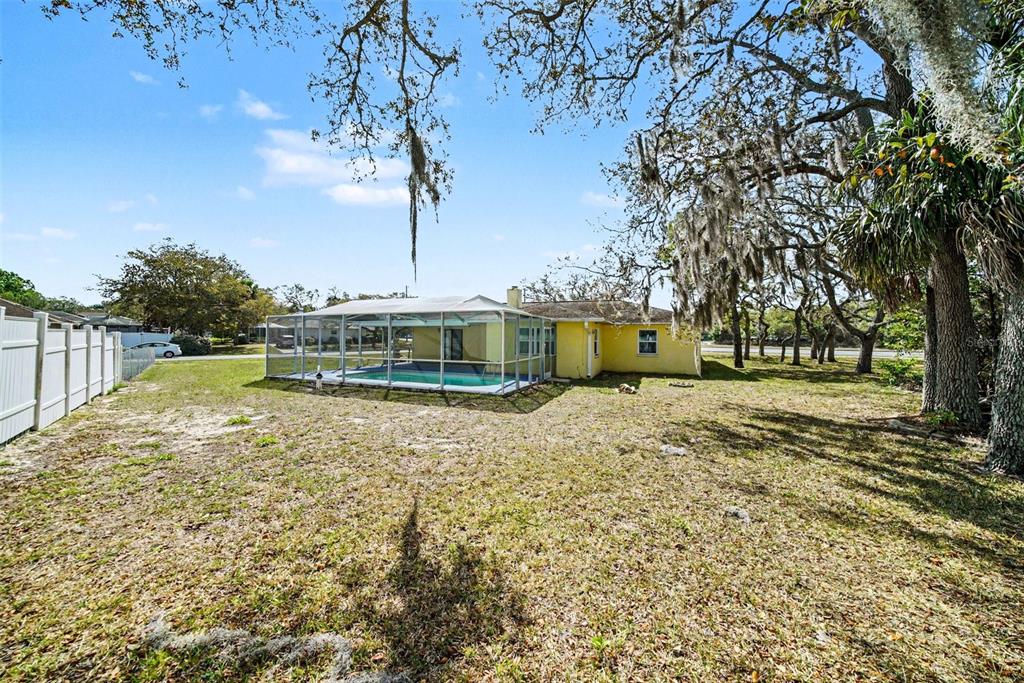 113 Ruskin Avenue Spring Hill, FL 34606 - Photo 29 of 32 a view of a yard with large trees