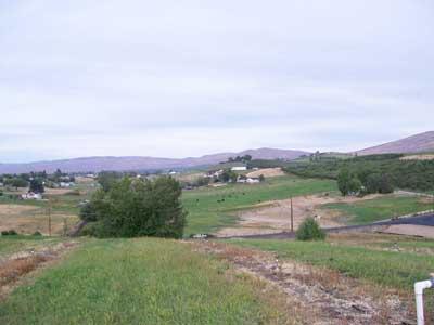 211 Mize Road South Yakima, WA 98908 - Photo 4 of 4 an aerial view of a city with lots of residential buildings and mountain view in back