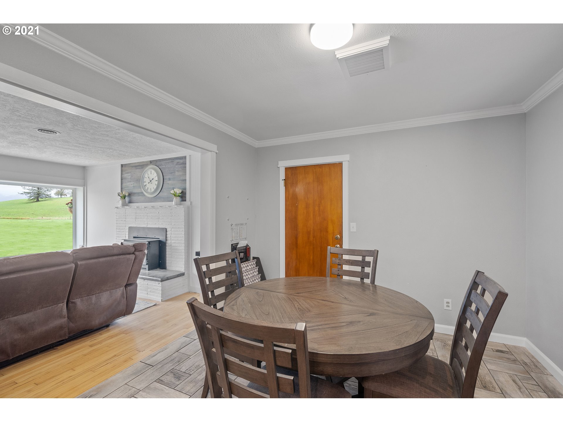 1220 McCormick Loop Road Tillamook, OR 97141 - Photo 20 of 30 a view of a dining room with furniture
