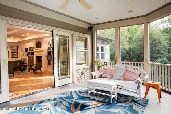 a view of front door