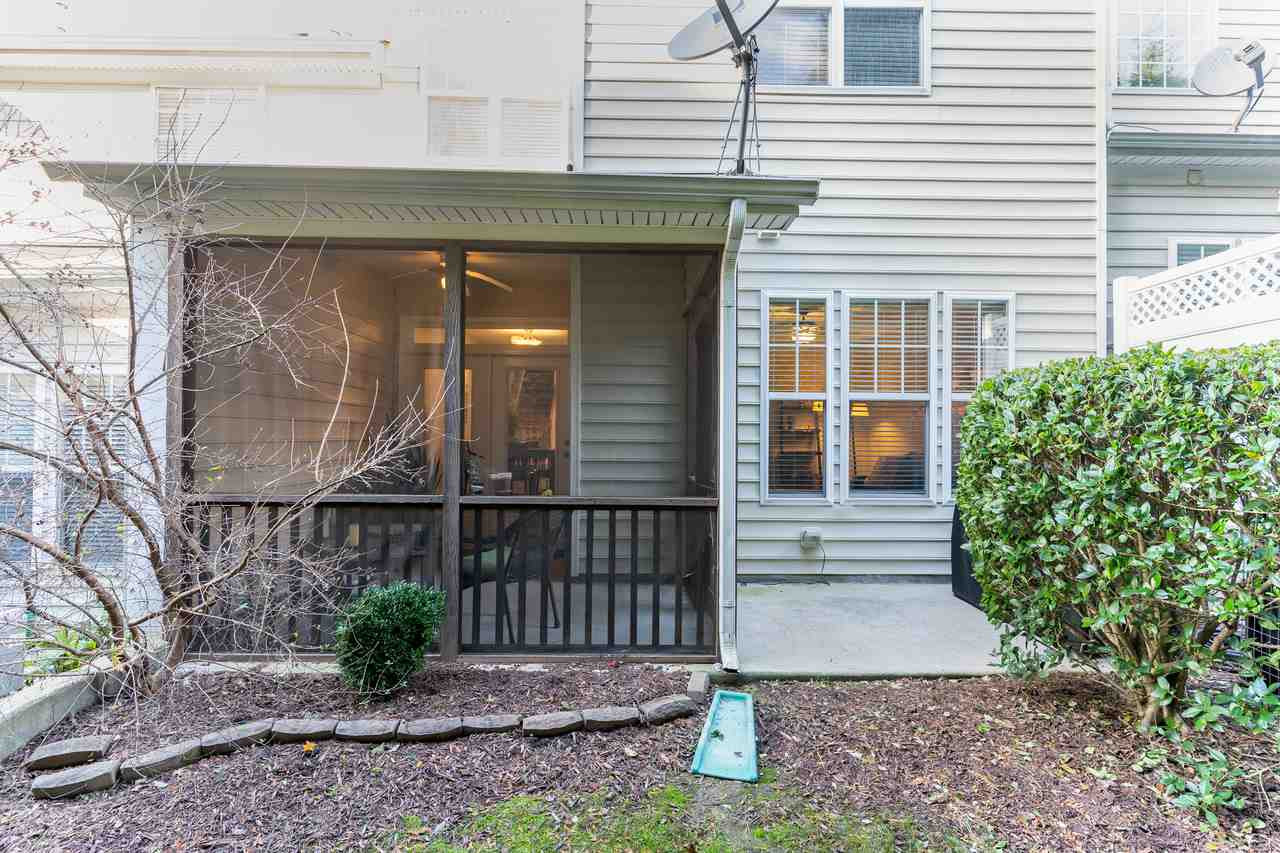 4925 Amber Clay Lane Raleigh, NC 27612 - Photo 7 of 11 The SCREENED PORCH is an added bonus! Sit and unwind while enjoying the private yard or relax after grilling out on on the PATIO! Screened Porch