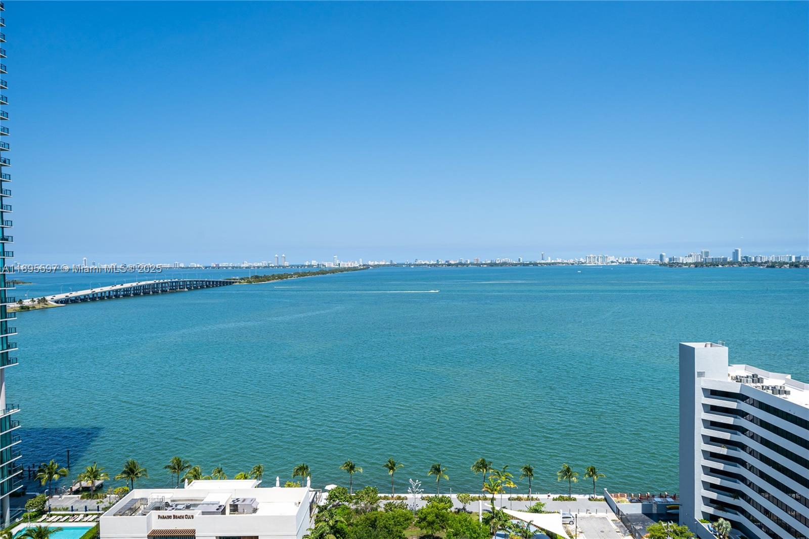 480 Northeast 31st Street, Unit 1603 Miami, FL 33137 - Photo 14 of 14 a view of a lake with a city