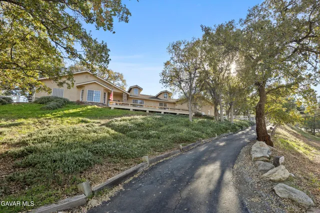 a view of a house with a outdoor space