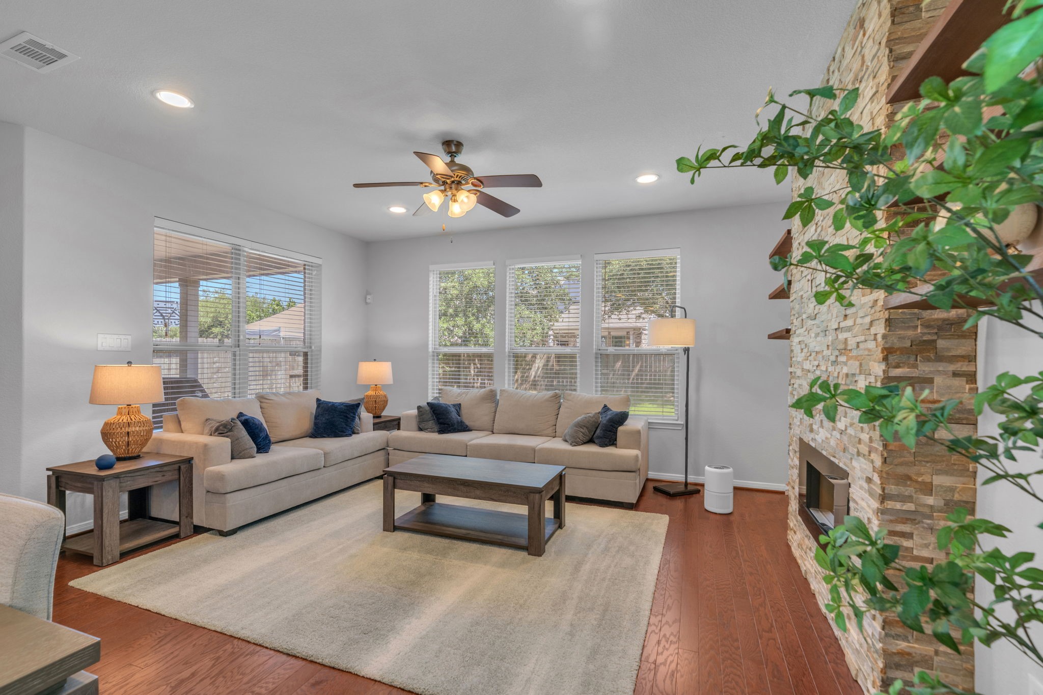 6427 Addlestone Ridge Lane Katy, TX 77494 - Photo 10 of 32 Bright family room with abundant natural light.