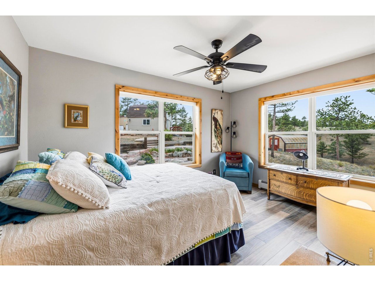 557 Redbluff Road Livermore, CO 80536 - Photo 18 of 50 Second bedroom- so sunny!