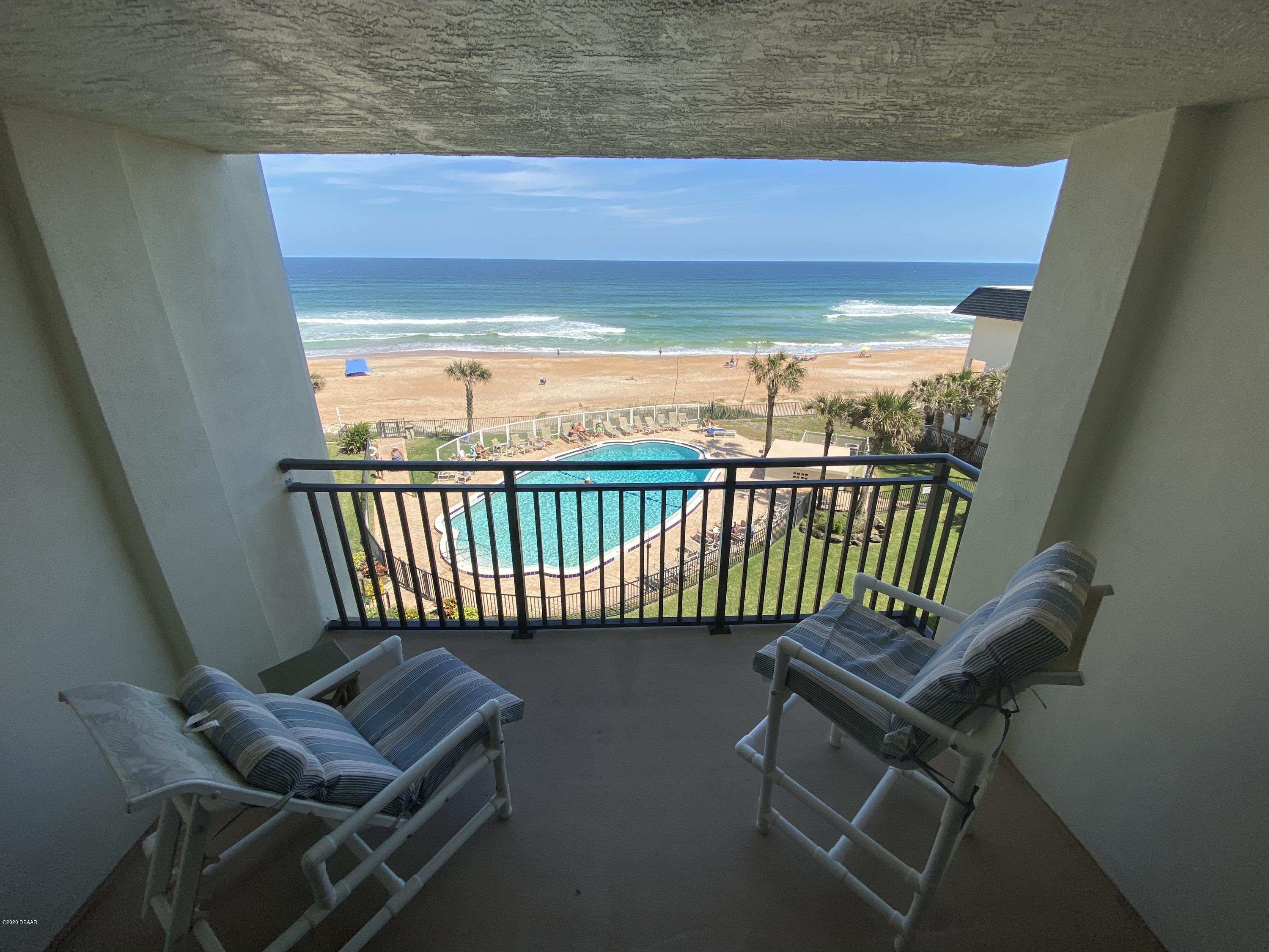 915 Ocean Shore Boulevard, Unit 4030 Ormond Beach, FL 32176 - Photo 13 of 37 Private Balcony