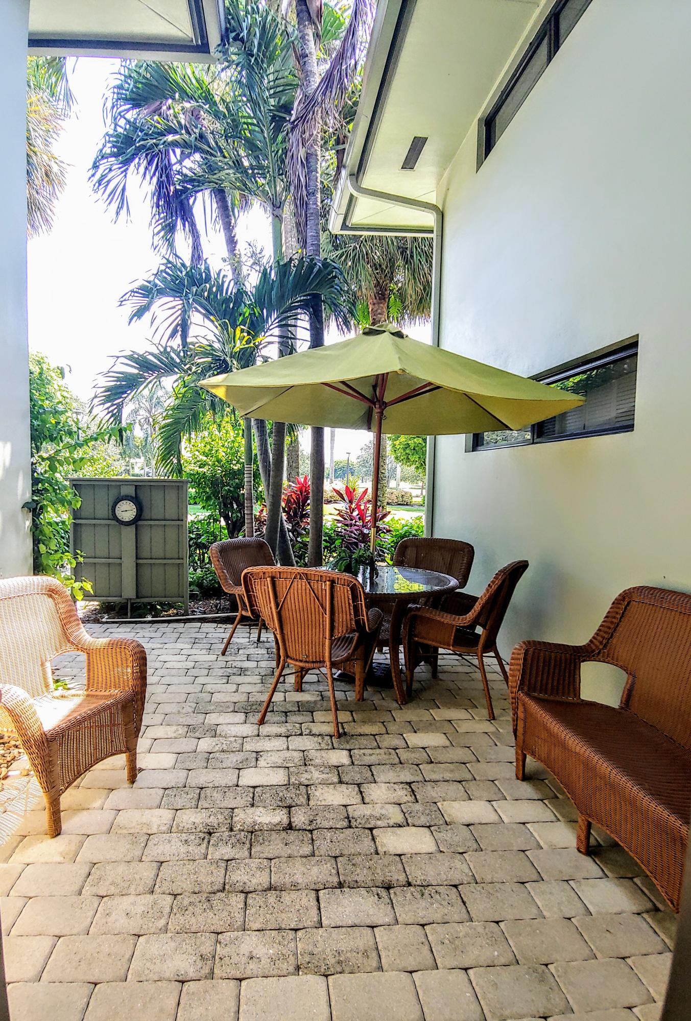 3845 North Quail Ridge Drive Boynton Beach, FL 33436 - Photo 17 of 23 Courtyard Patio