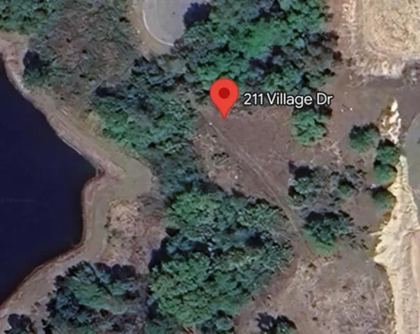 a view of a yard with plants and wooden fence