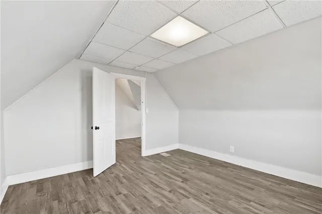 wooden floor in an empty room