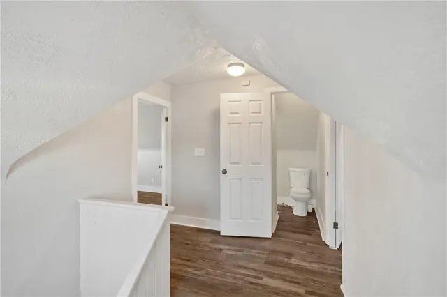 wooden floor in an empty room