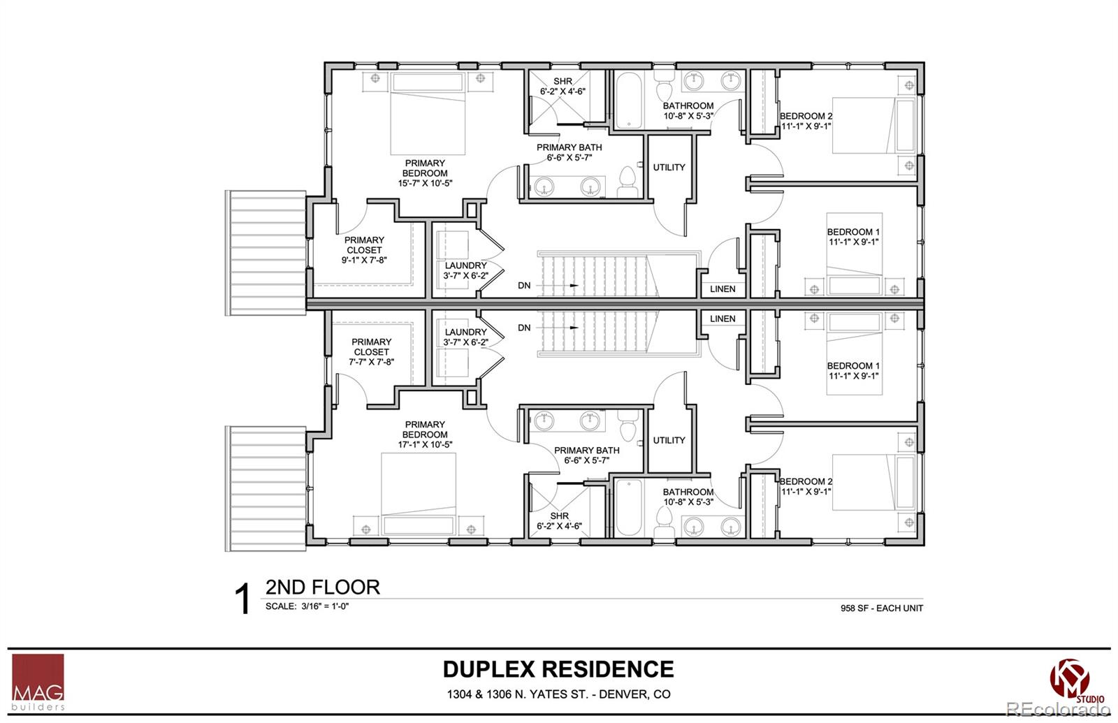 1306 Yates Street Denver, CO 80204 - Photo 28 of 29 a black and white photo of a living room
