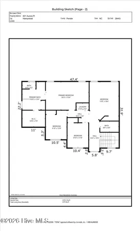 $489,988 | 601 Aurora Place, Hampstead, NC 28443