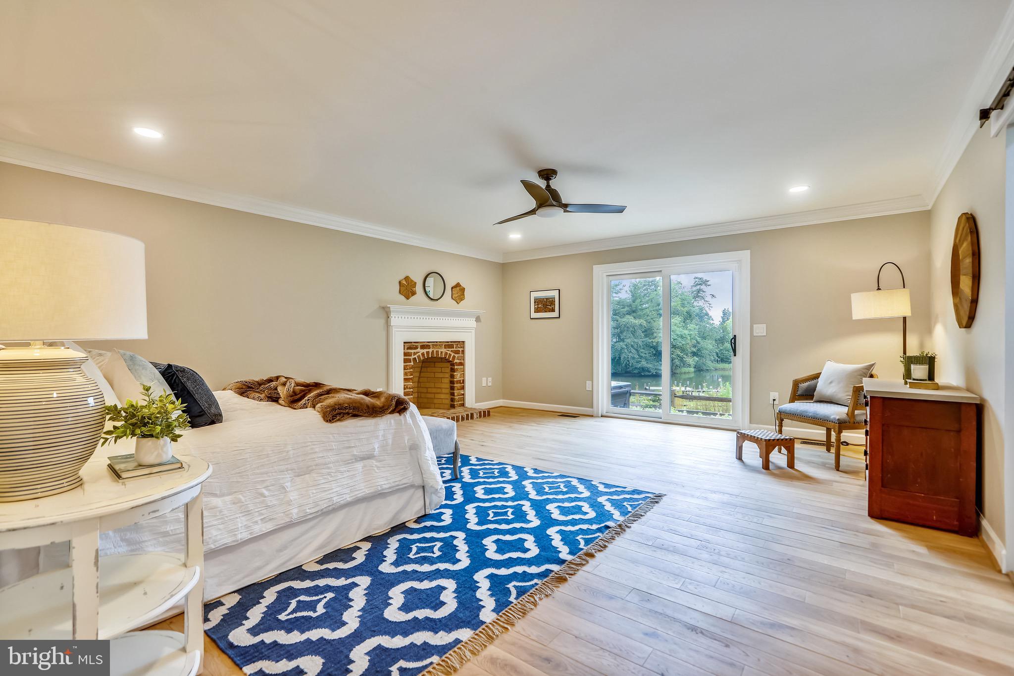 451 Ferry Point Road Annapolis, MD 21403 - Photo 34 of 64 Master Bedroom with private access to backyard