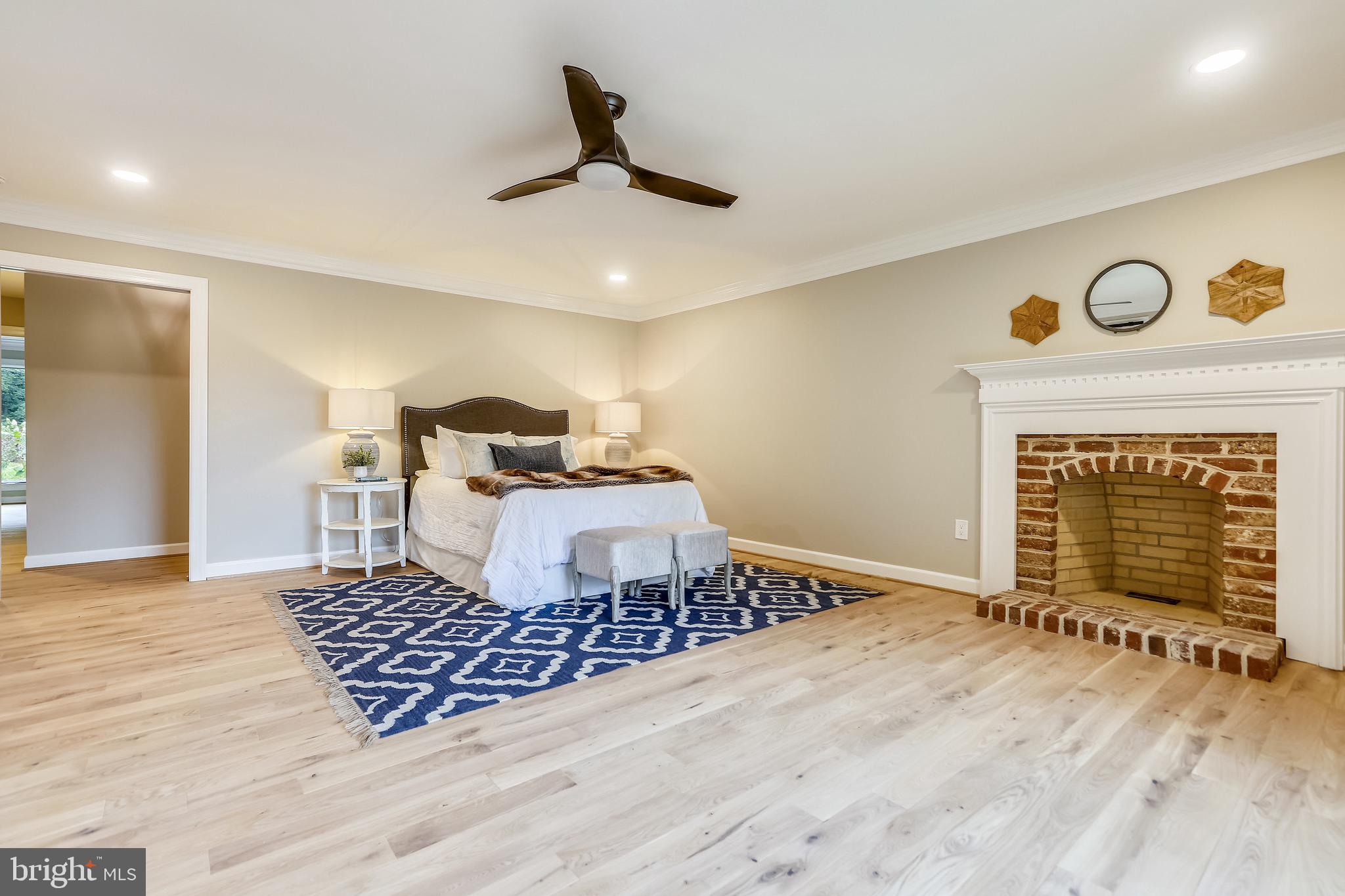 451 Ferry Point Road Annapolis, MD 21403 - Photo 35 of 64 Charming fireplace in master