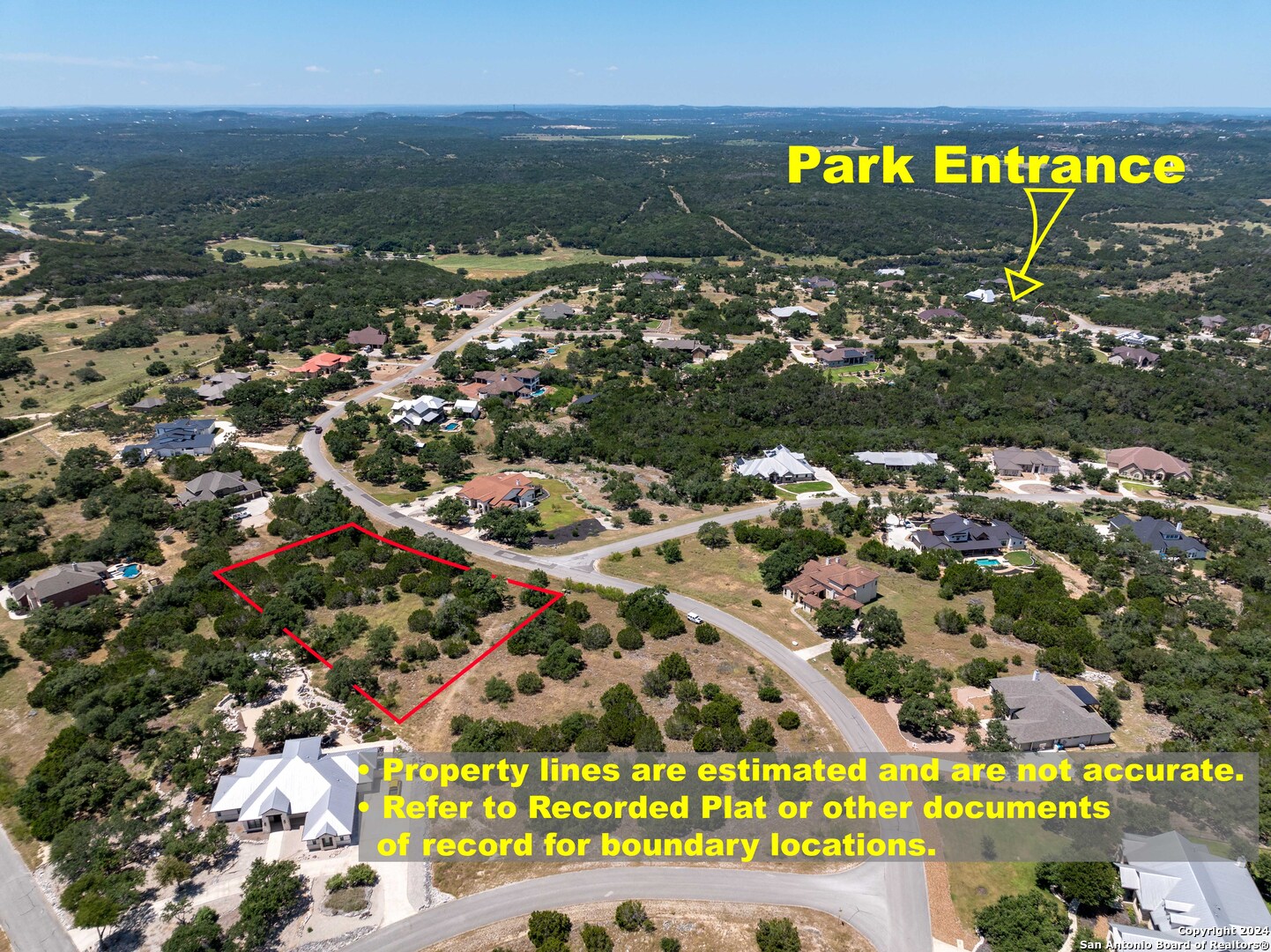 7726 Ramble Ridge San Antonio, TX 78266 - Photo 13 of 14 an aerial view of a city