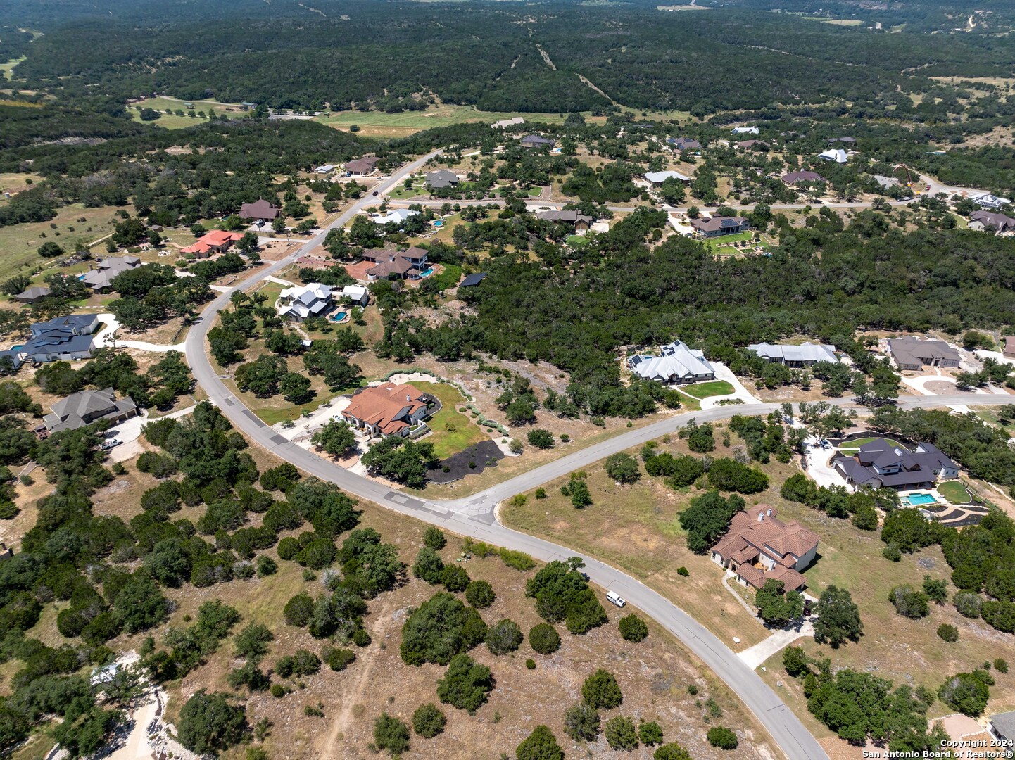 7726 Ramble Ridge San Antonio, TX 78266 - Photo 14 of 14 an aerial view of a city