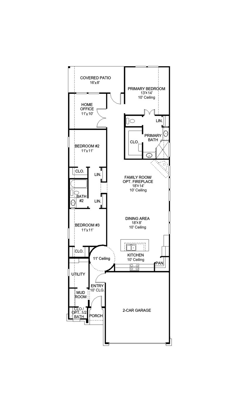 6058 Cottontail Lane Manvel, TX 77578 - Photo 20 of 26 a picture of a floor plan