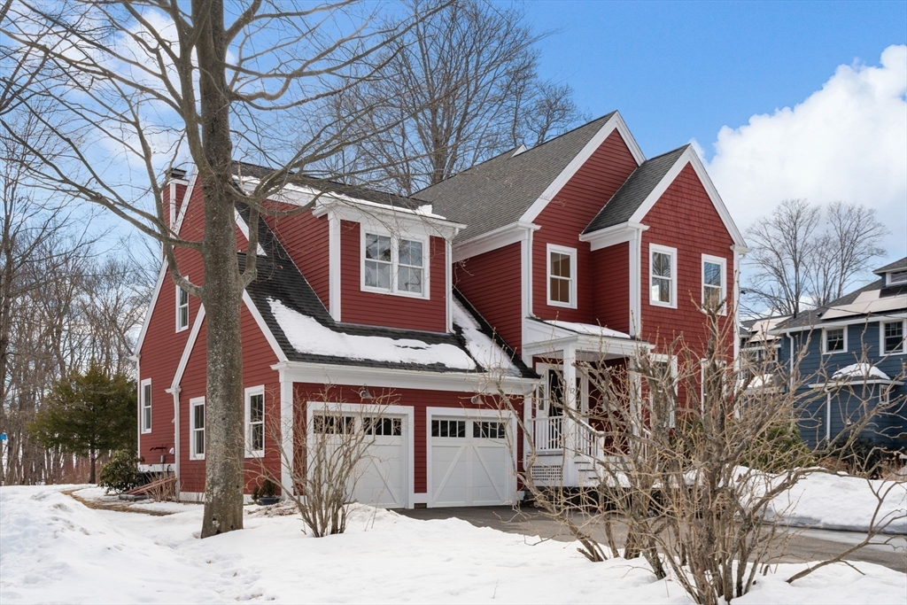 12 Vaille Avenue Lexington, MA 02421 - Photo 23 of 33 a front view of a house with a yard