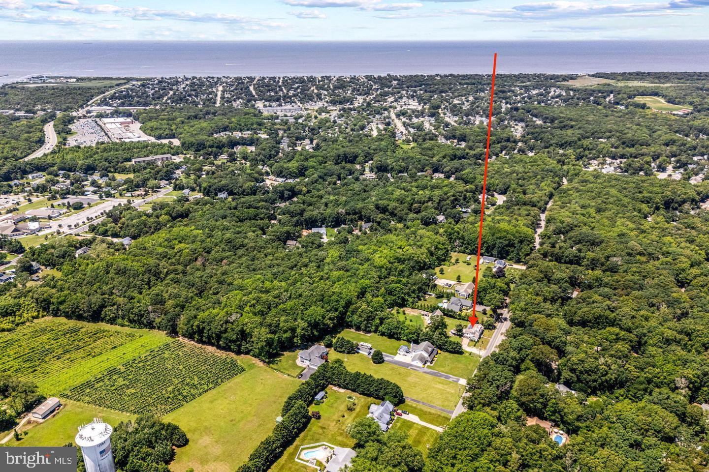 668 Crawford Road Cape May, NJ 08204 - Photo 6 of 66 an aerial view of a residential houses with outdoor space