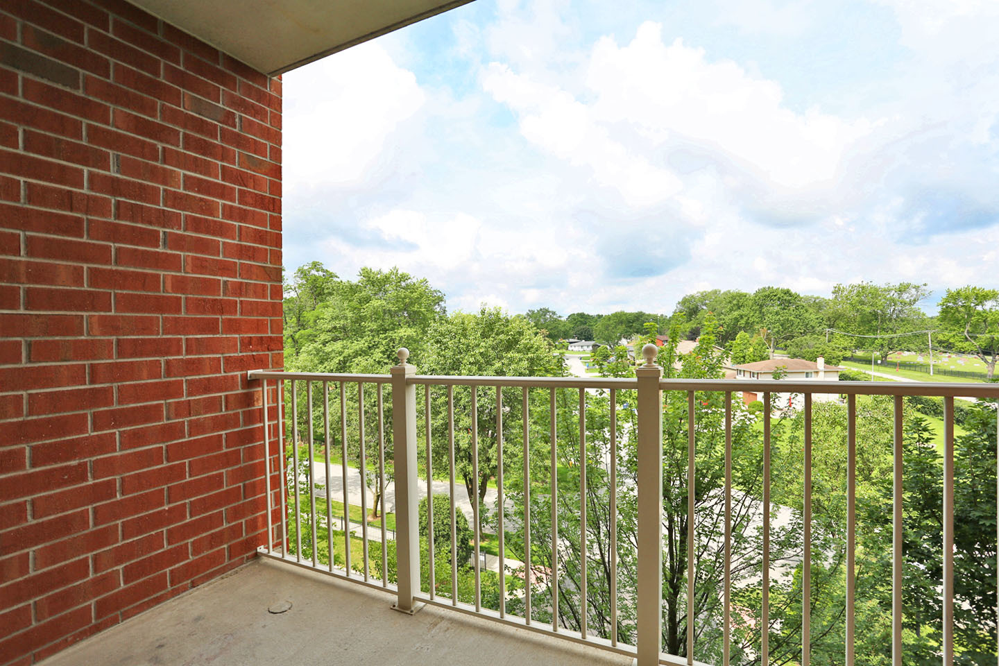 1 Itasca Place, Unit 304 Addison, IL 60143 - Photo 5 of 25 a view of a balcony with lake view and mountain view