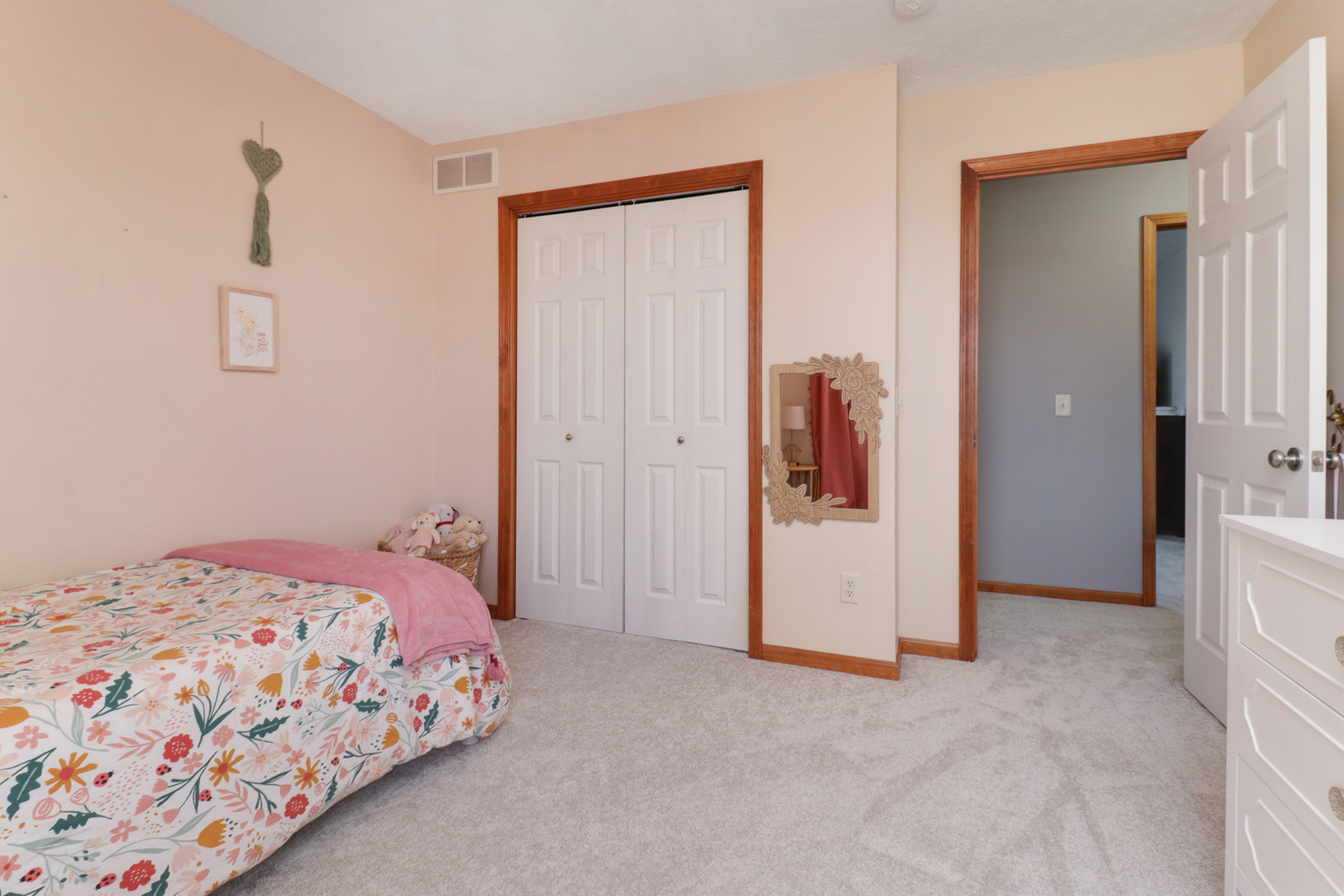 1820 Chuck Murray Drive Normal, IL 61761 - Photo 26 of 46 a bedroom with a bed and hallway