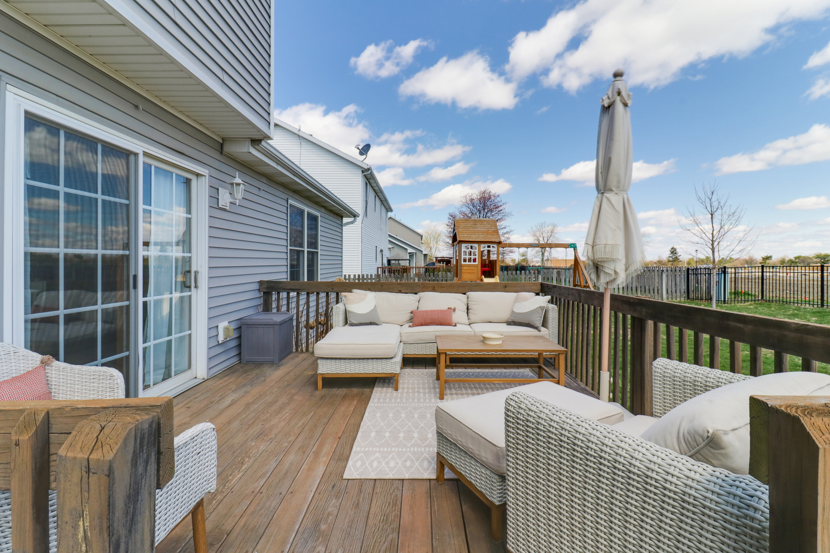 1820 Chuck Murray Drive Normal, IL 61761 - Photo 38 of 46 a roof deck with couch