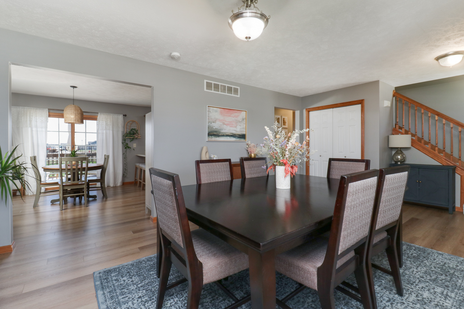 1820 Chuck Murray Drive Normal, IL 61761 - Photo 6 of 46 a view of a dining room with furniture and wooden floor