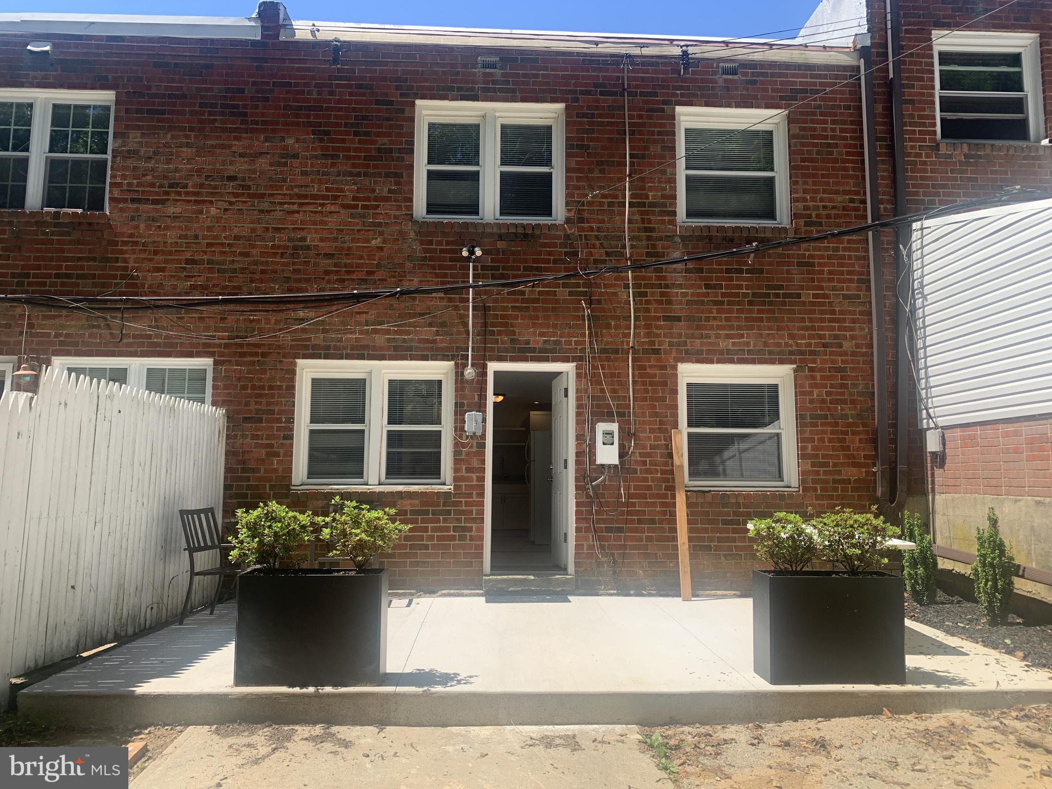 163 Wiltshire Road Claymont, DE 19703 - Photo 30 of 32 Rear of home with new patio and off street parking
