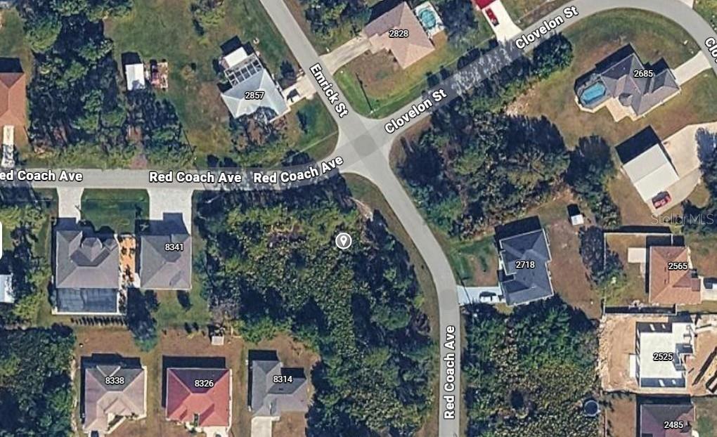 Emrick St Port North Port, FL 34291 - Photo 2 of 2 an aerial view of residential houses with outdoor space