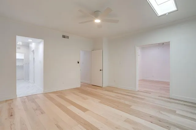 a view of empty room