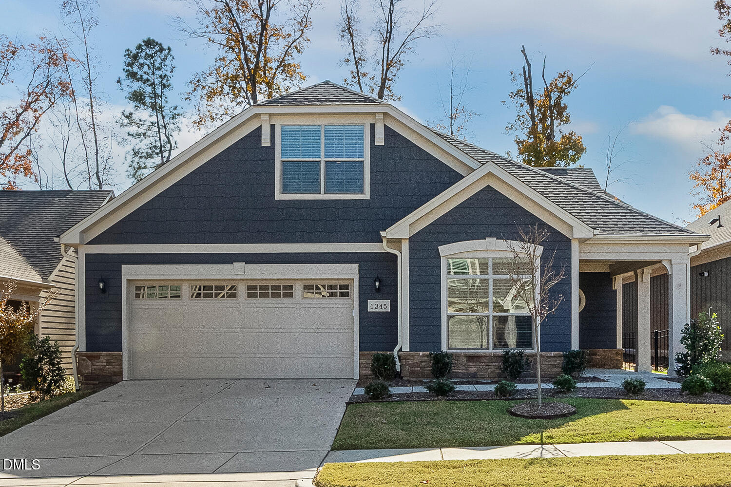 1345 Catlette Street Apex, NC 27523 - Photo 2 of 74 a front view of a house with yard