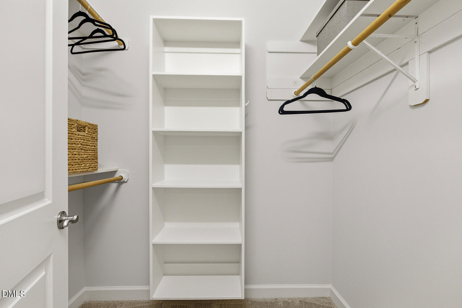 1345 Catlette Street Apex, NC 27523 - Photo 36 of 74 a view of walk in closet with empty racks