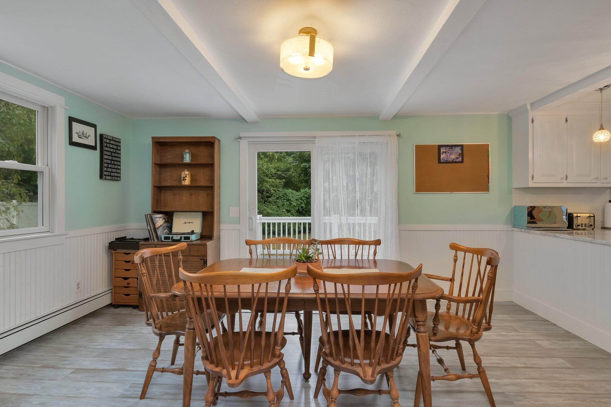 56 Mill Road East Sandwich, MA 02537 - Photo 11 of 63 a dining room with furniture and window