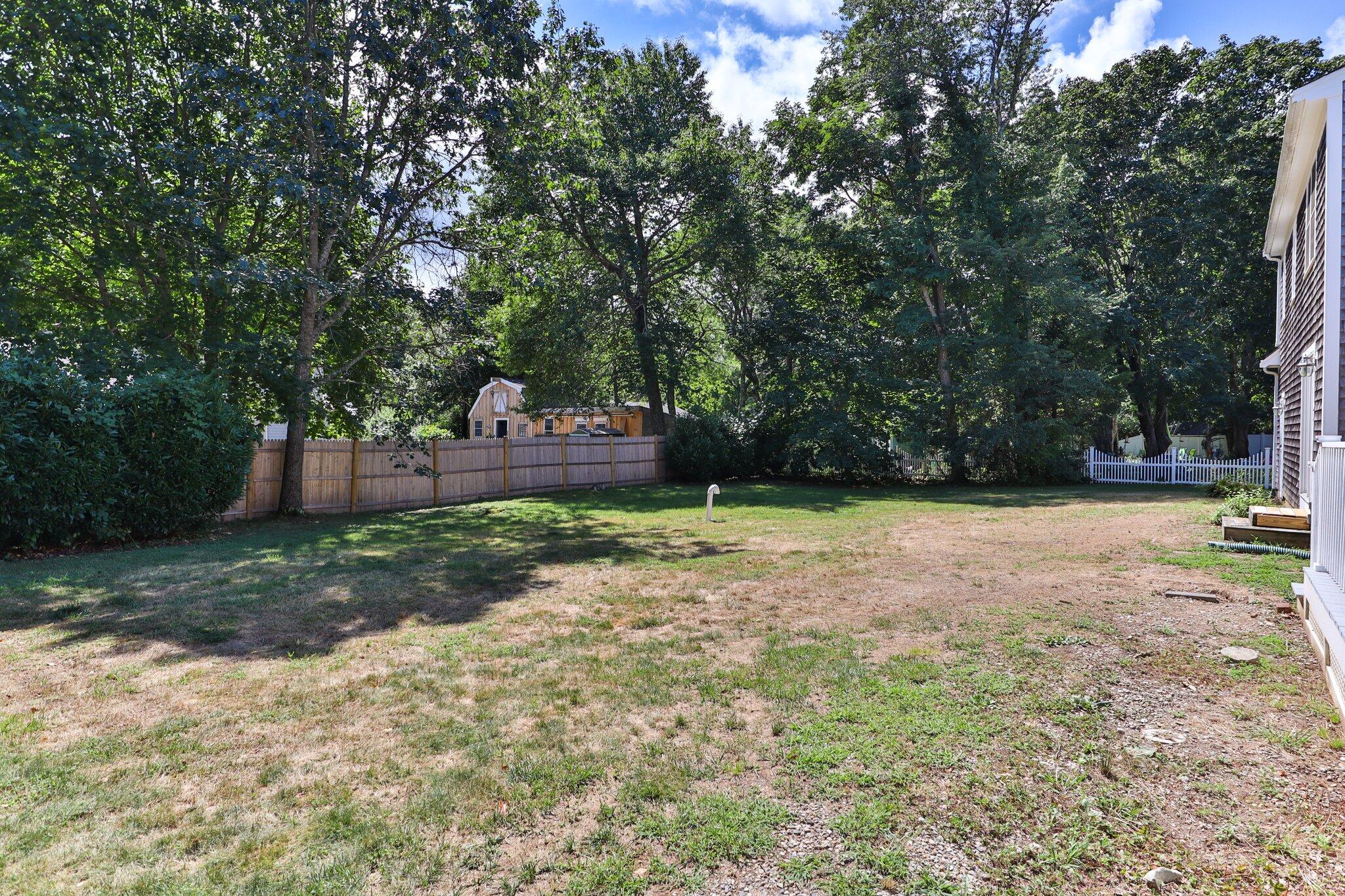 56 Mill Road East Sandwich, MA 02537 - Photo 52 of 63 a view of backyard with green space