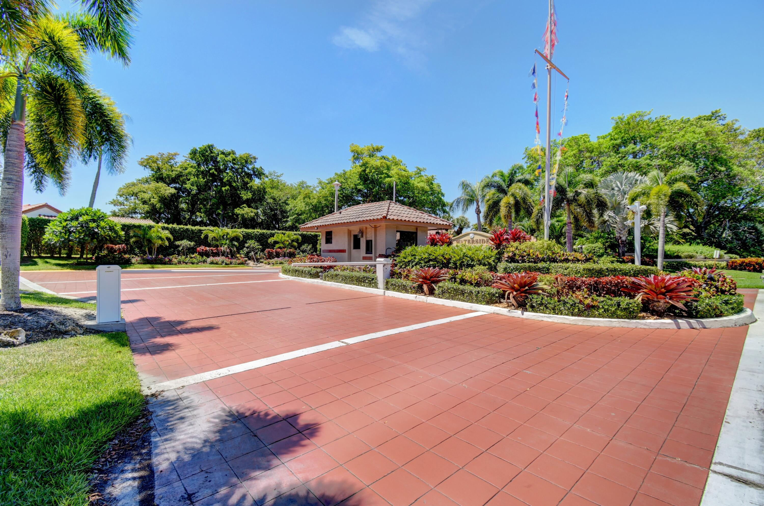 23467 Water Circle Boca Raton, FL 33486 - Photo 2 of 27 Guard Gate to Waterside - Copy