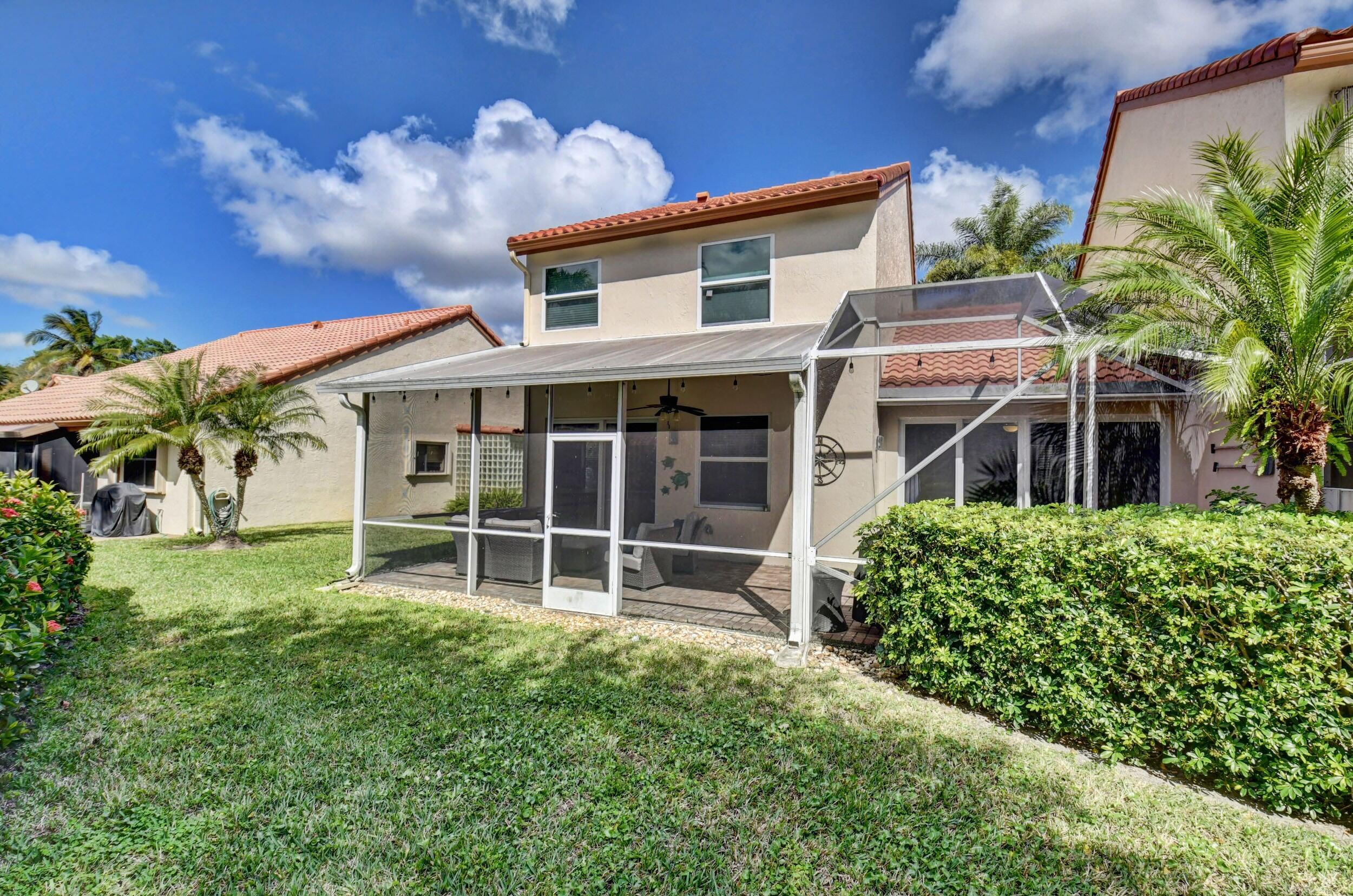 23467 Water Circle Boca Raton, FL 33486 - Photo 22 of 27 Screened Patio