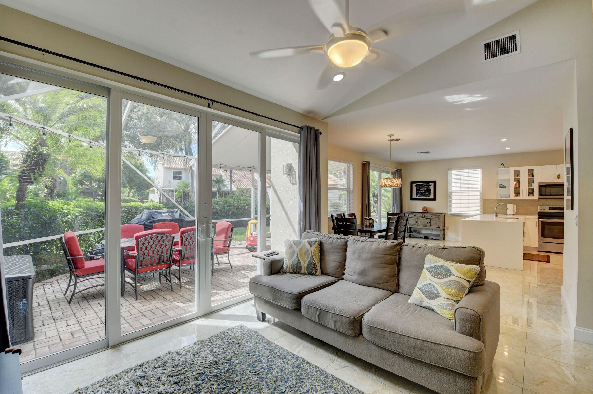 23467 Water Circle Boca Raton, FL 33486 - Photo 8 of 27 Family Room into Kitchen
