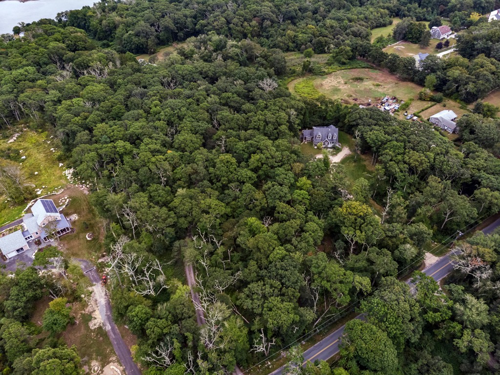 234 Old Harbor Road Westport, MA 02790 - Photo 15 of 16 an aerial view of a houses with a yard